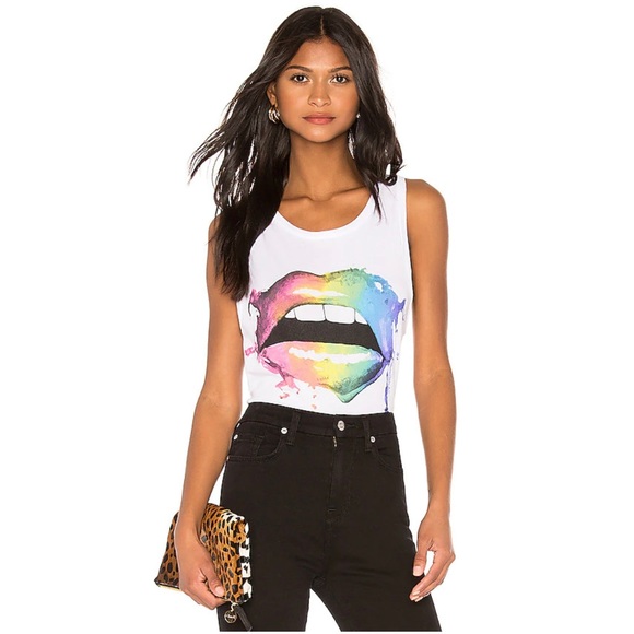 Lauren Moshi Tops - Peyton Tank in White
Lauren Moshi XSMALL